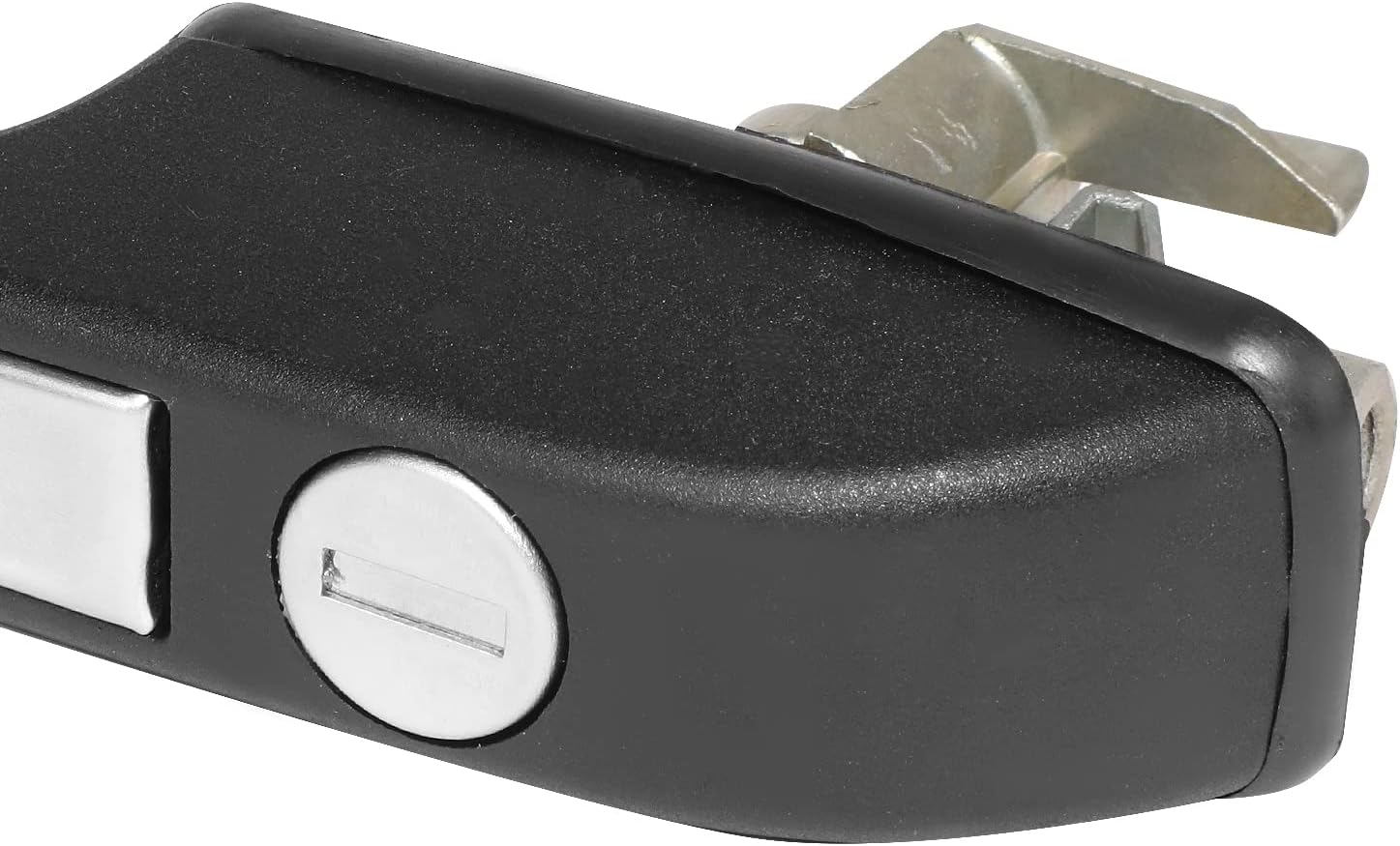 DNA MOTORING OEM-DHO-00141 Front Left Side Outer Door Handle w/Key Hole Compatible with 1985-1992 Volkswagen Golf / 1985-1992 Jetta / 1979-1984 Rabbit / 1980-1984 Rabbit Convertible , Black