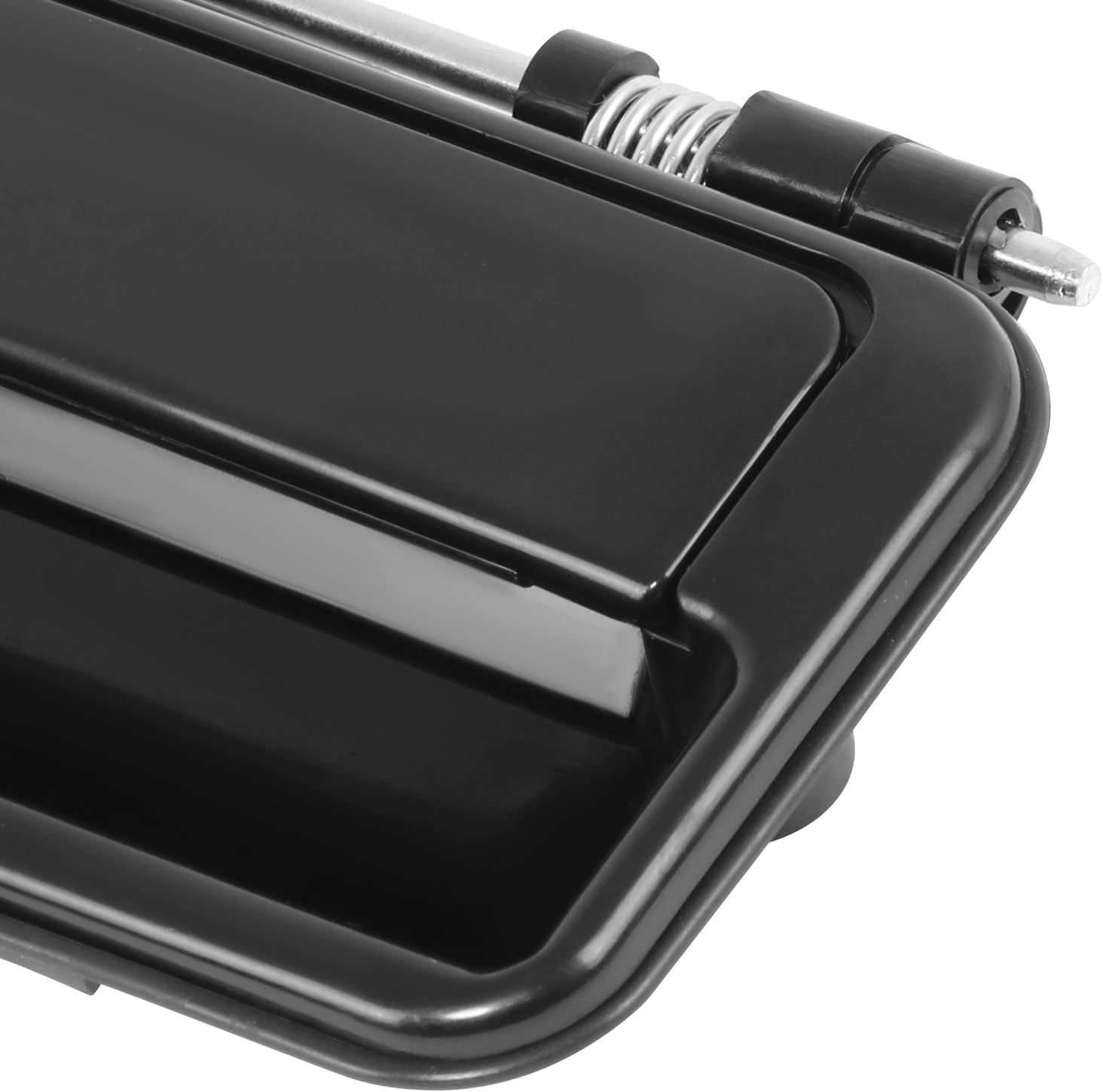 DNA MOTORING Front Right Side Outer Door Handle Compatible with 89-94 Geo Metro, Smooth Black, OEM-DHO-00369, SZ1311102, 8281060B02