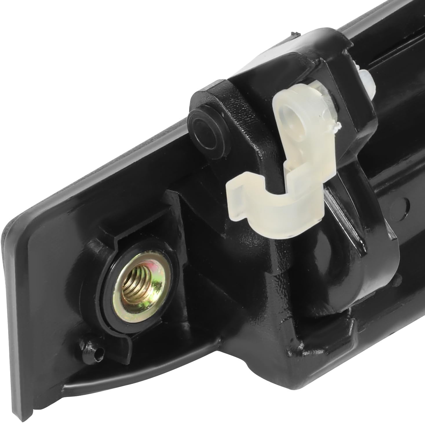 DNA MOTORING Front Driver Outer Door Handle Compatible with 84-87 Corolla, DX, LE, LE Limited, STD, Black, OEM-DHO-01466