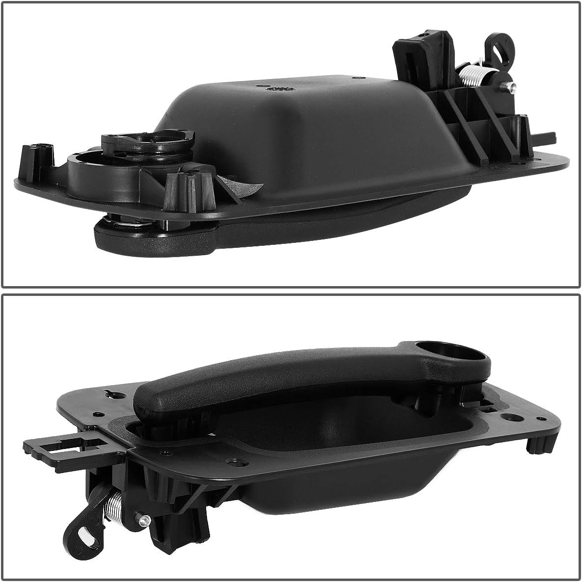 DNA Motoring PT-ZTL-9052-LH Driver/Left Exterior Outter Outside Door Handle Replacement,Black