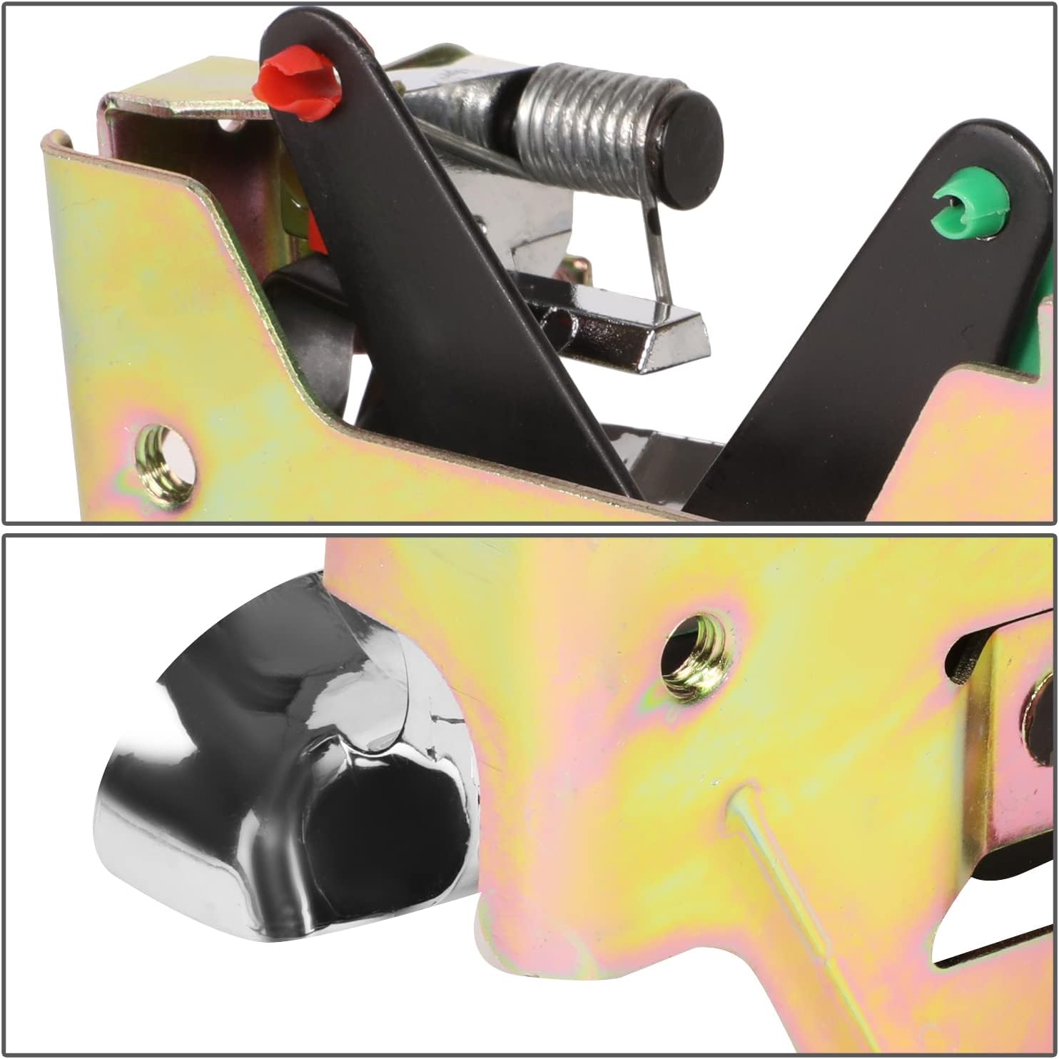 DNA MOTORING THO-PF-00020 Rear Tailgate Handle Compatible with 97-10 Dodge Dakota / 2011 Ram Dakota,Chrome