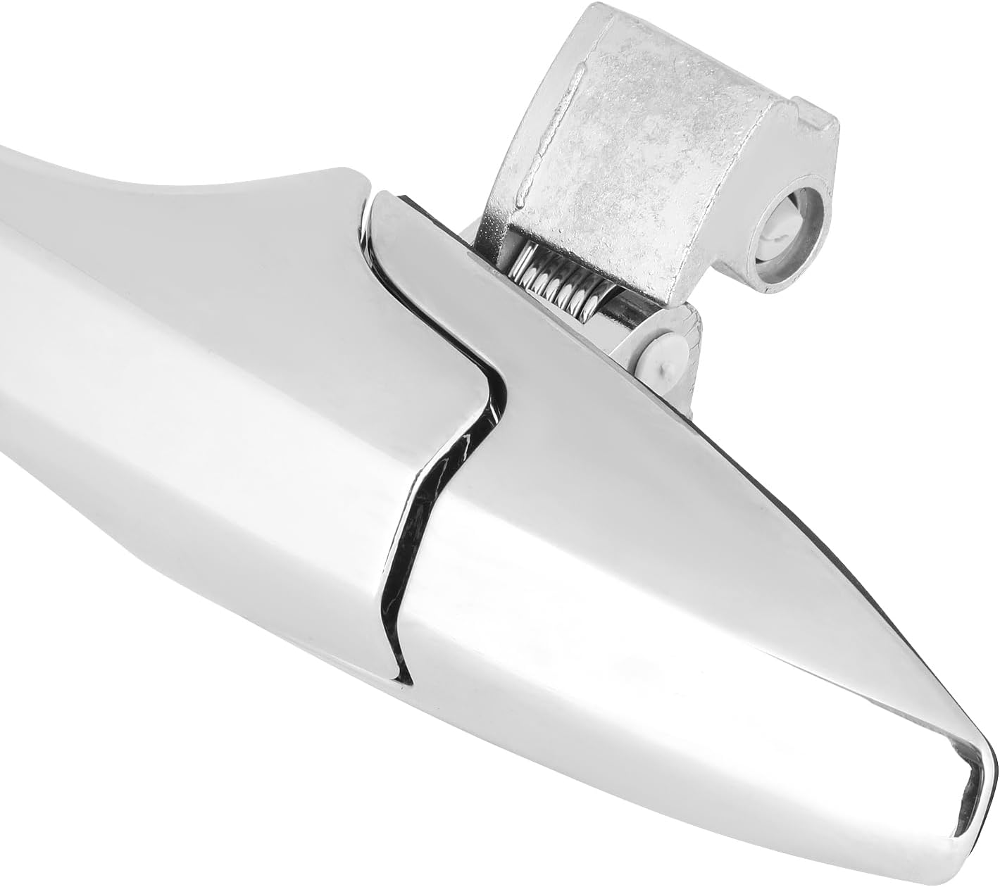 DNA MOTORING Rear Left Outer Door Handle Compatible with 07-12 Acura RDX, Chrome, OEM-DHO-01032