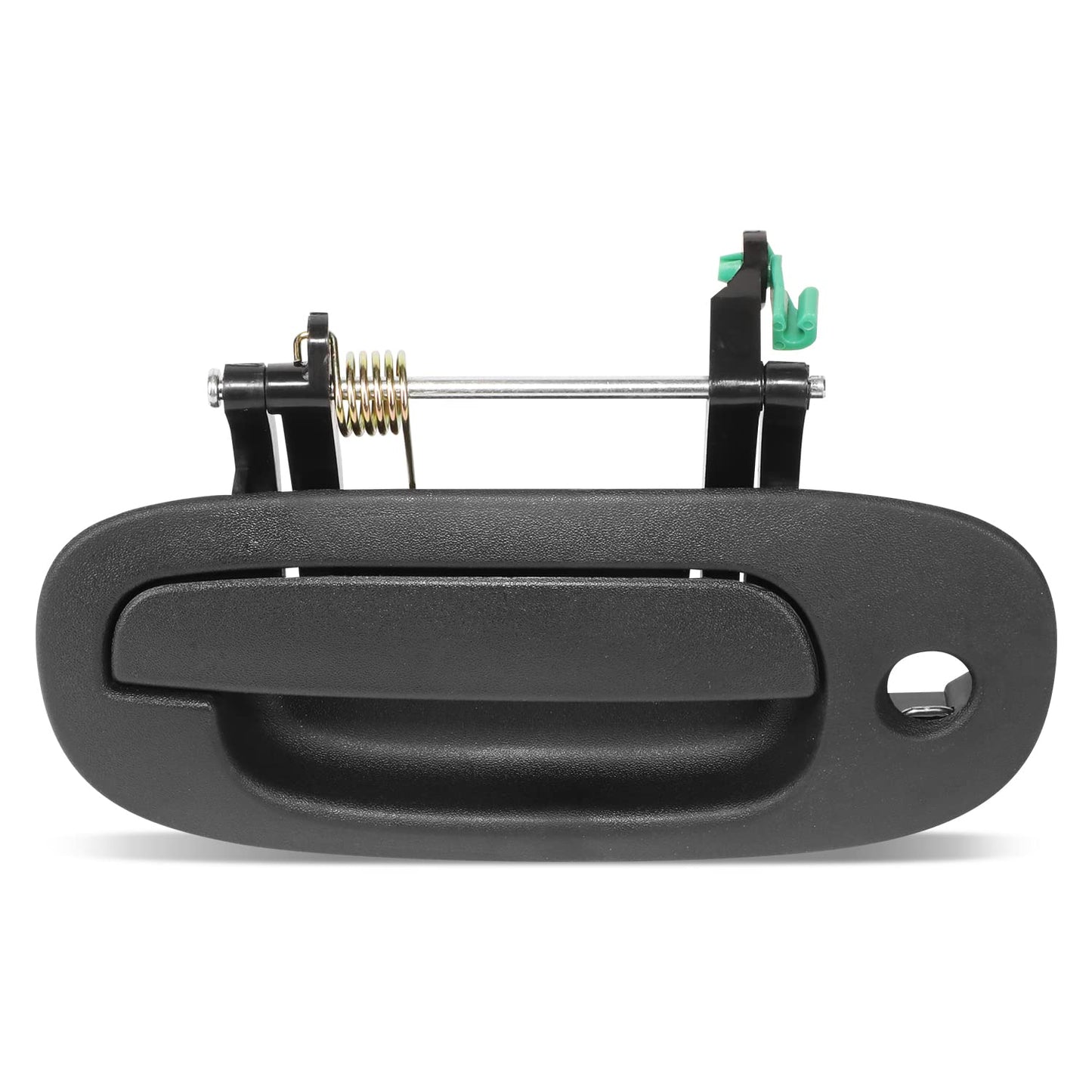 DNA MOTORING OEM-DHO-00668 Rear Left Side Door Pull Handle Compatible with 1997-2004 Dakota / 1998-2002 Durango, Fits Dakota Crew Cab Models , Black