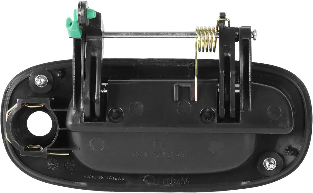 DNA MOTORING OEM-DHO-00661 - Tirador de puerta delantera izquierda compatible con Dakota 1997-1999, color negro
