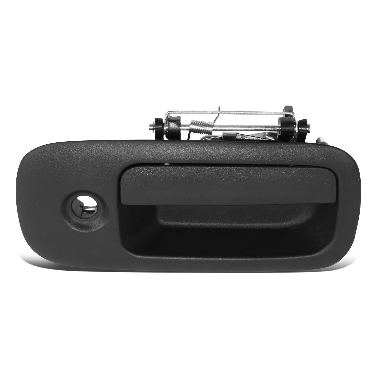 DNA MOTORING OEM-DHO-00484 Rear Left/Right Side Door Pull Handle Compatible with 2014-2018 Silverado/Sierra 1500 Crew Cab, Chrome