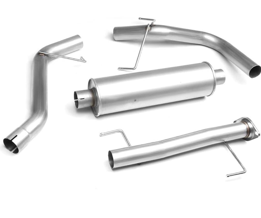 07-14 TOYOTA FJ CRUISER 2.5-INCH MUFFLER CATBACK EXHAUST SYSTEM