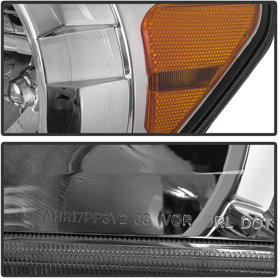 ACANII - For 2007-2013 Toyota Tundra 2008-2017 Sequoia Headlight Headlamp Replacement Front Light - Left Driver Side
