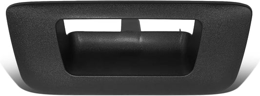 DNA MOTORING OEM-THO-00024 Tailgate Handle Bezel Trim Compatible with 2007-2013 Silverado/Sierra 1500, Textured Black