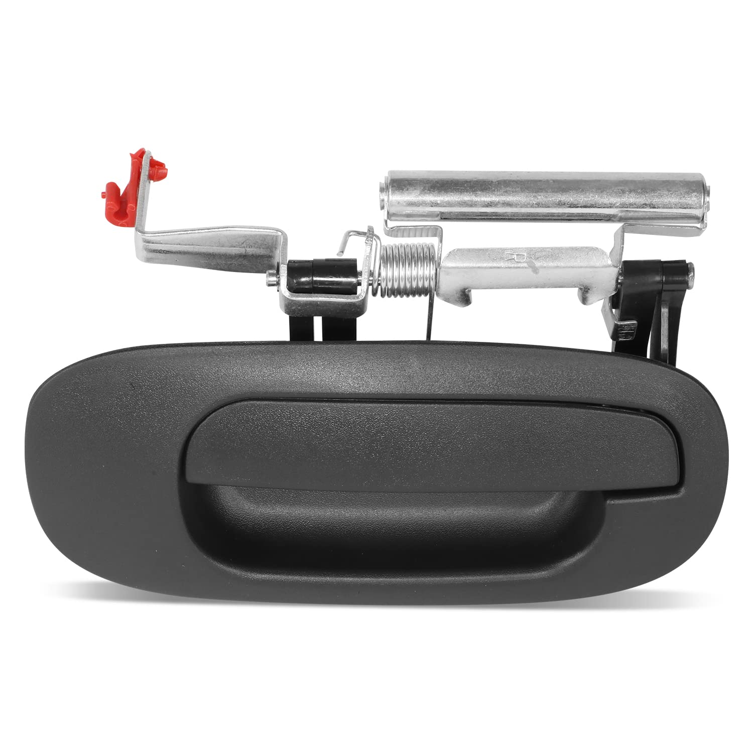 DNA MOTORING OEM-DHO-00668 Rear Left Side Door Pull Handle Compatible with 1997-2004 Dakota / 1998-2002 Durango, Fits Dakota Crew Cab Models , Black