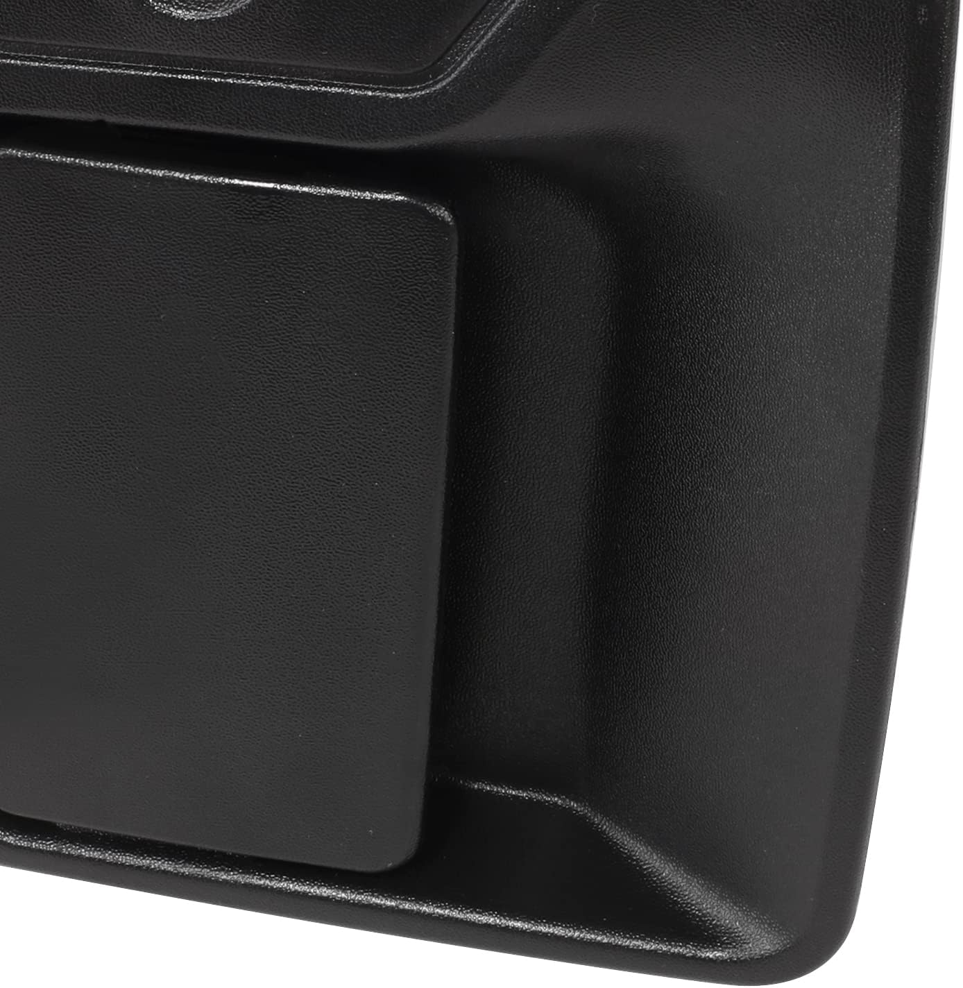 DNA MOTORING OEM-DHO-00952 Tirador de puerta lateral trasera izquierda compatible con F-250 / F-350 / F-450 / F-550 / F-550 1999-2016 Super Duty se adapta a modelos de cabina doble con paquete