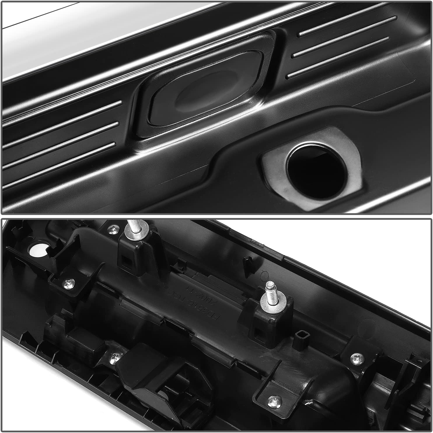 ‎DNA MOTORING OEM-THO-00136 Rear Tailgate Handle Compatible with 2015-2020 Ford F-150, With Trailer Light Hole & Keyhole & Camera Hole & Power Locks