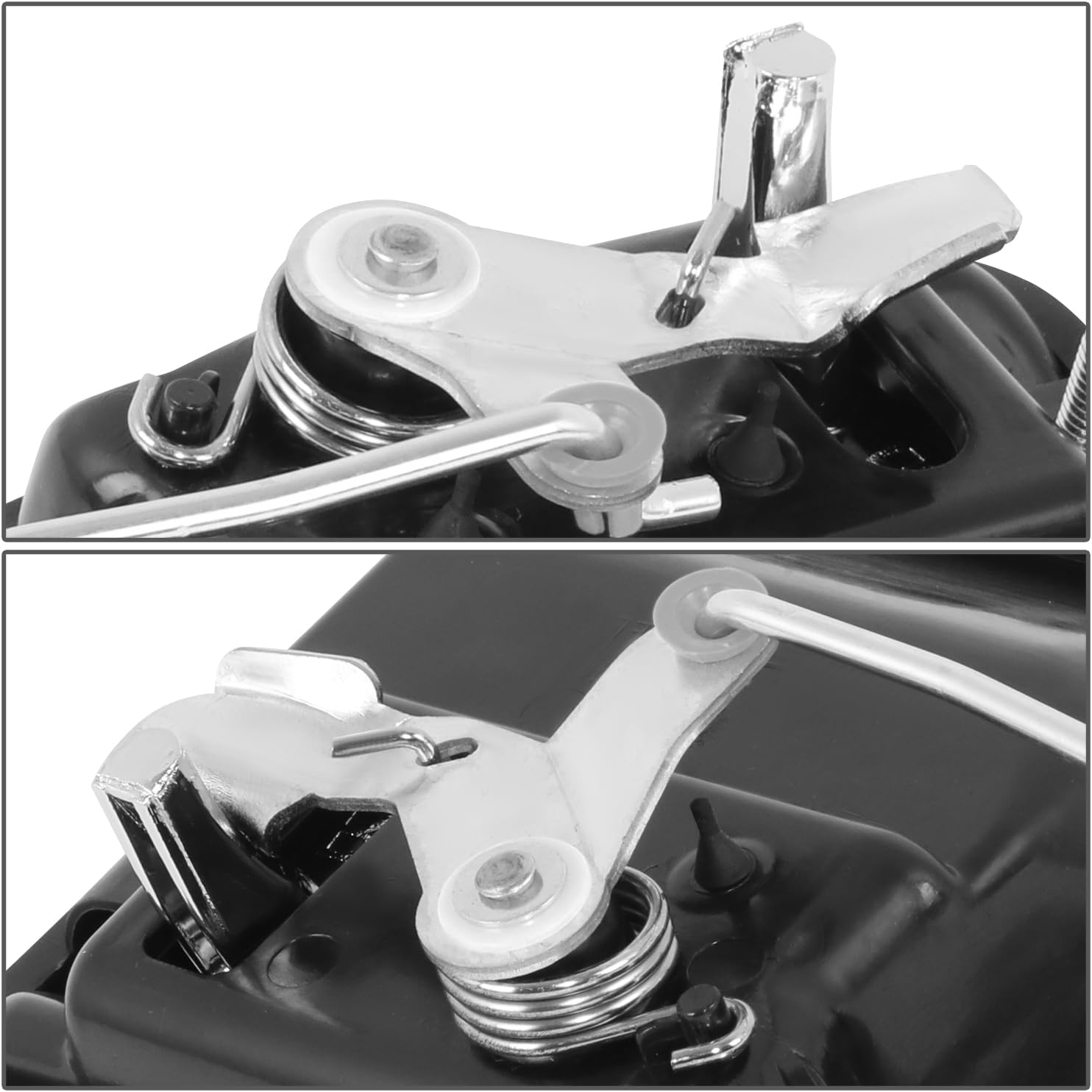 DNA MOTORING - Manija de Puerta Exterior Trasera Izquierda Compatible con 00-05 Excursion / 99-16 F250-F550SD Crew Cab, OEM-DHO-00954, DC3Z3626605BD