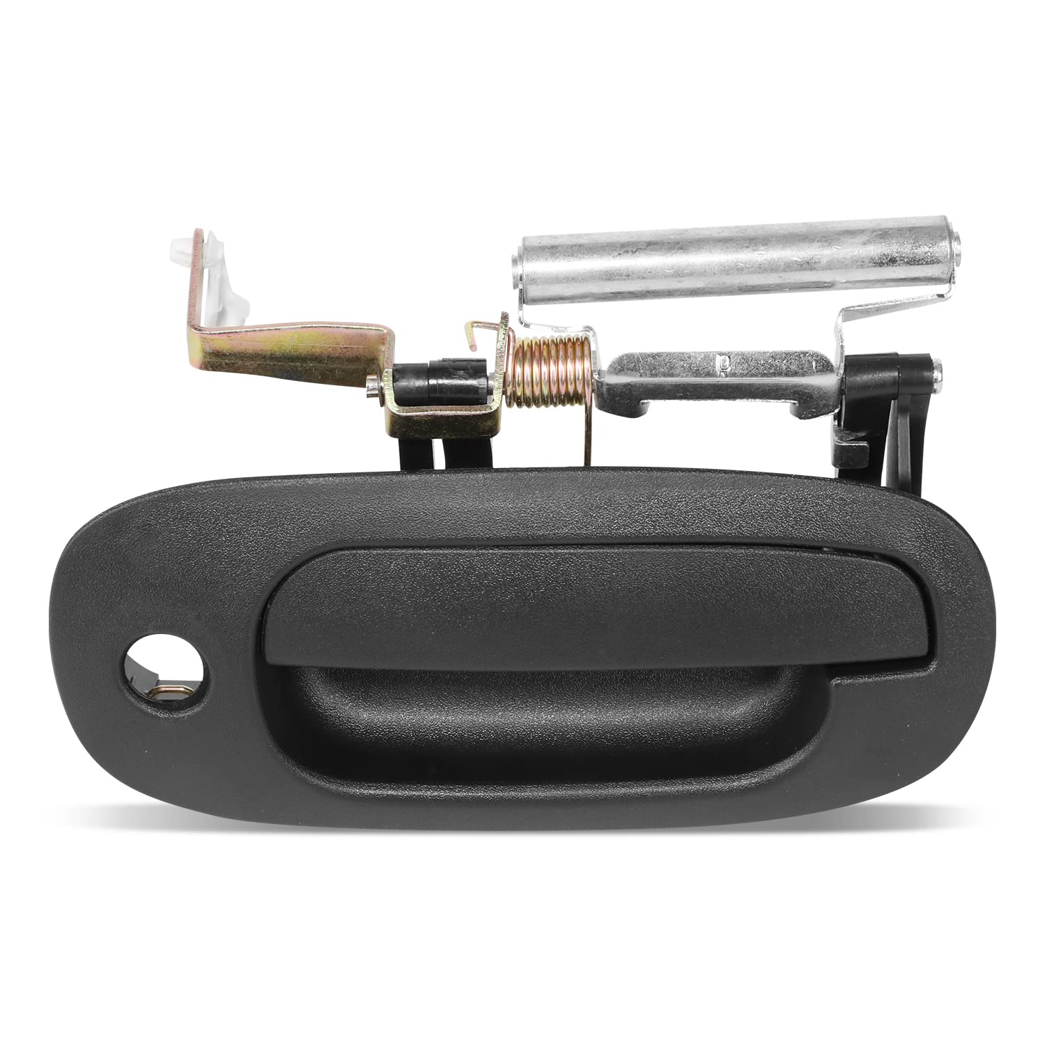 DNA MOTORING OEM-DHO-00668 Rear Left Side Door Pull Handle Compatible with 1997-2004 Dakota / 1998-2002 Durango, Fits Dakota Crew Cab Models , Black