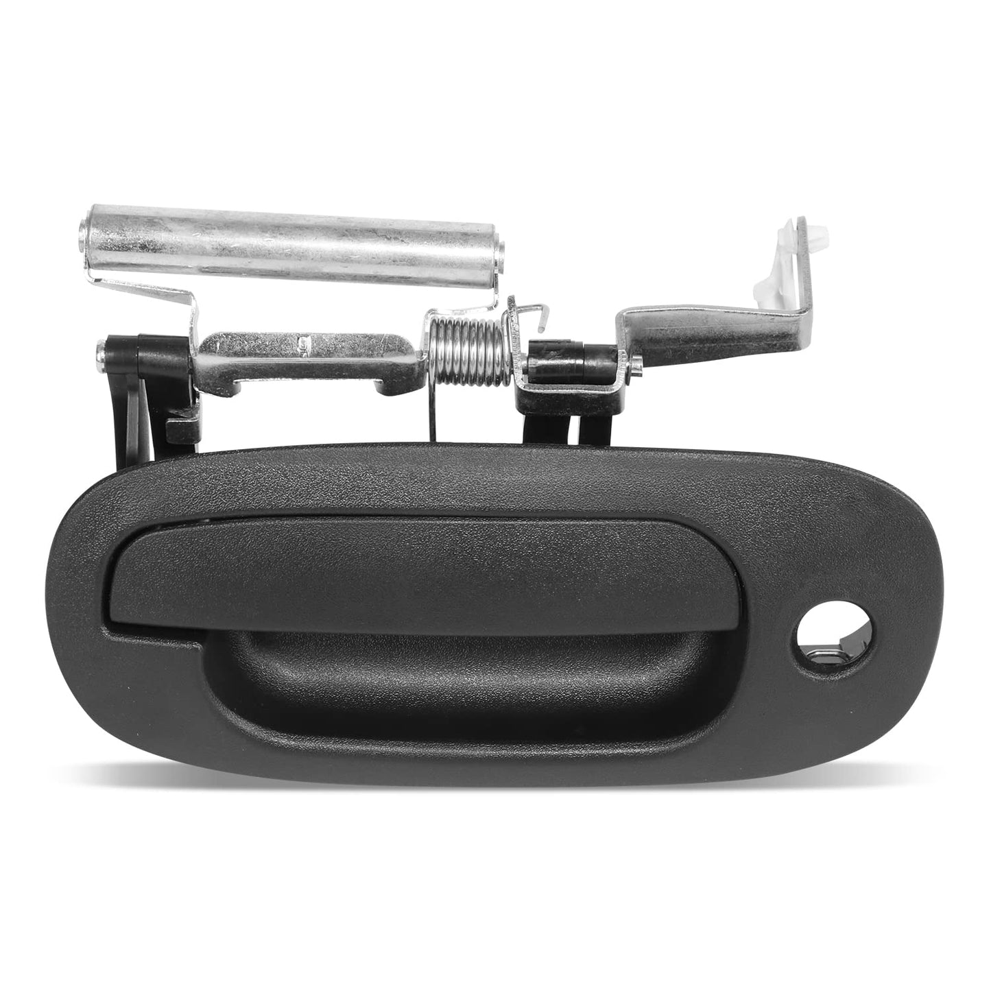DNA MOTORING OEM-DHO-00668 Rear Left Side Door Pull Handle Compatible with 1997-2004 Dakota / 1998-2002 Durango, Fits Dakota Crew Cab Models , Black