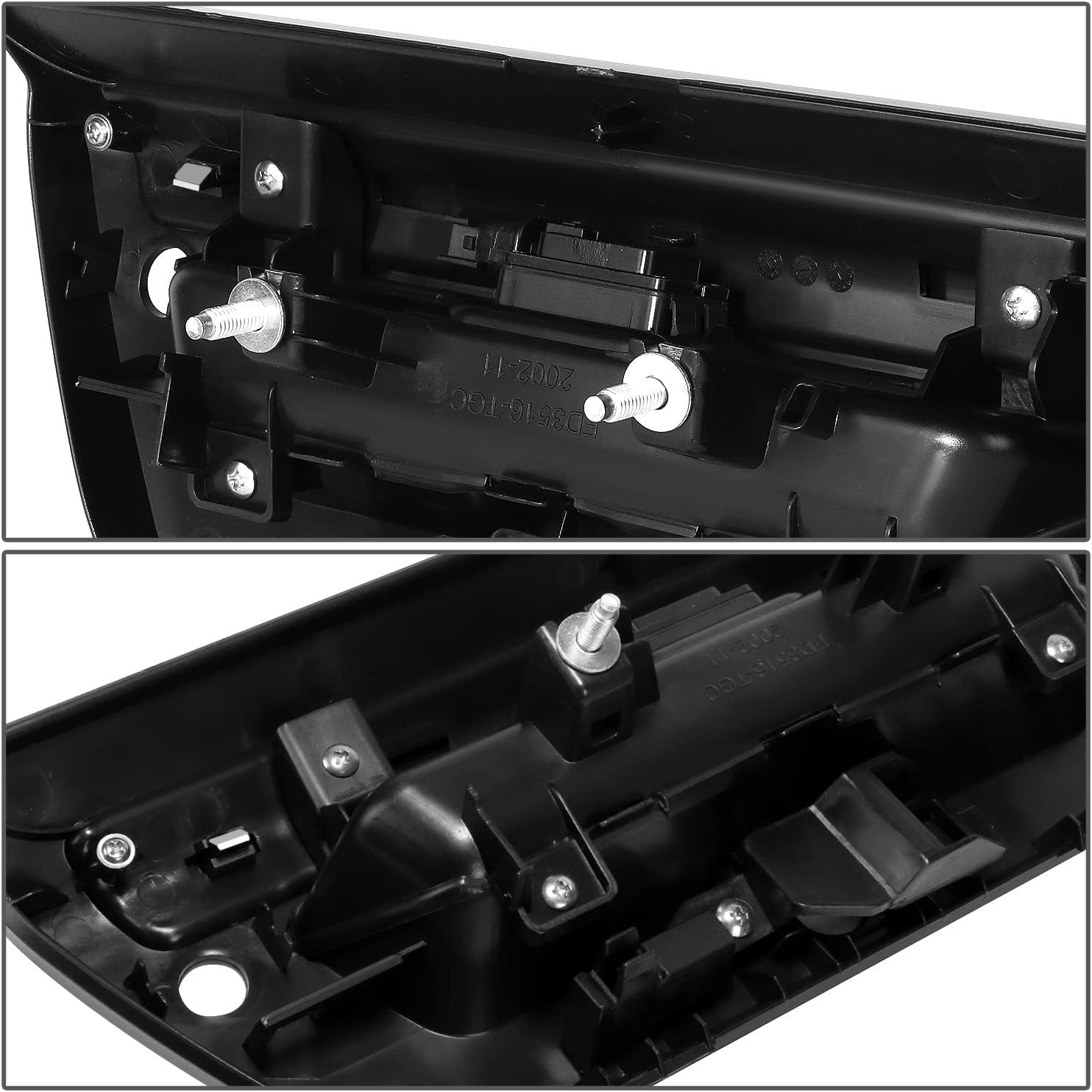‎DNA MOTORING OEM-THO-00136 Rear Tailgate Handle Compatible with 2015-2020 Ford F-150, With Trailer Light Hole & Keyhole & Camera Hole & Power Locks