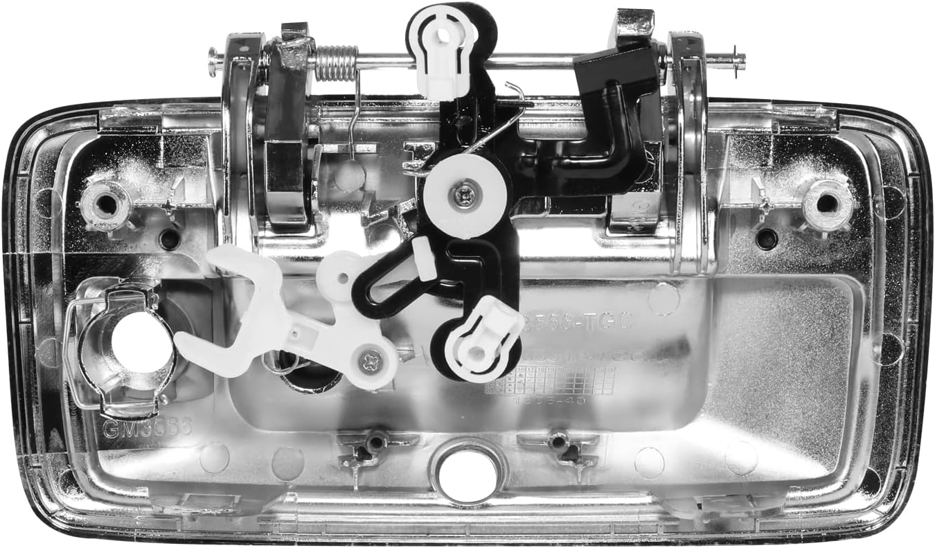 DNA MOTORING THO-PF-00015 Rear Tailgate Handle With Keyhole & Camera Hole Compatible with 2015-2019 Colorado/Canyon, Chrome