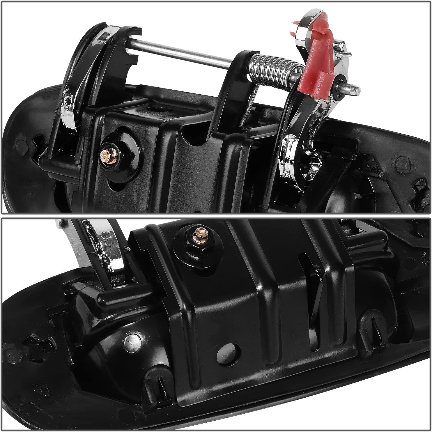 DNA MOTORING OEM-DHO-00522 Chrome Rear Right Side Door Pull Handle Compatible with 05-09 Saab 9-7X, 04-07 Rainier, 02-09 Trailblazer/Envoy, 03-08 Ascender, 02-04 Bravada