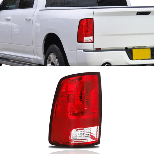 Tail Light Assembly Fit for 2009-2018 2009 2010 2011 2012 2013 2014 2015 2016 2017 2018 09 10 11 12 13 14 15 16 17 18 Ram 1500 2500 3500 Taillight Left Driver Side (Bulbs Not Include)
