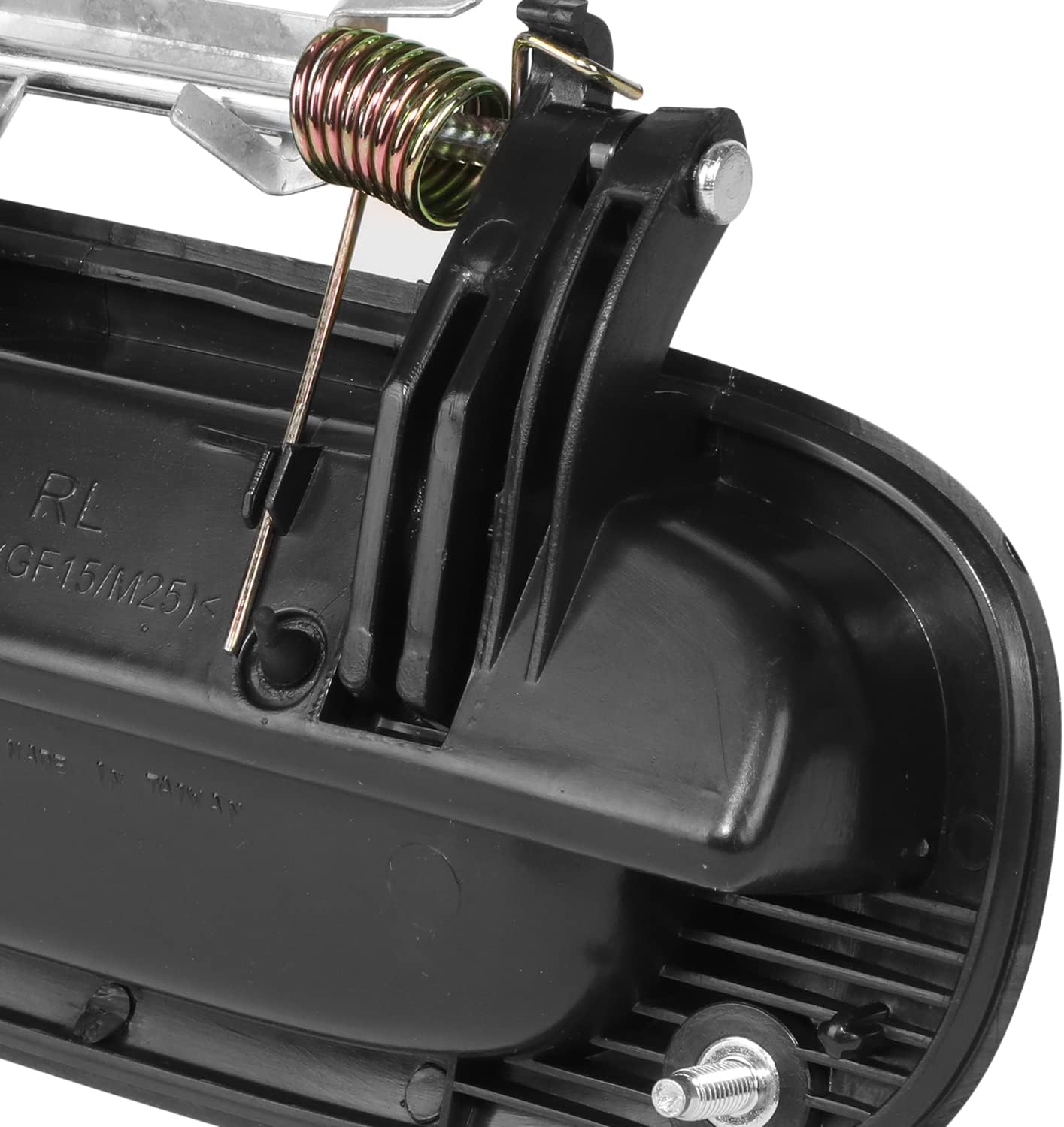 DNA MOTORING OEM-DHO-00668 Rear Left Side Door Pull Handle Compatible with 1997-2004 Dakota / 1998-2002 Durango, Fits Dakota Crew Cab Models , Black