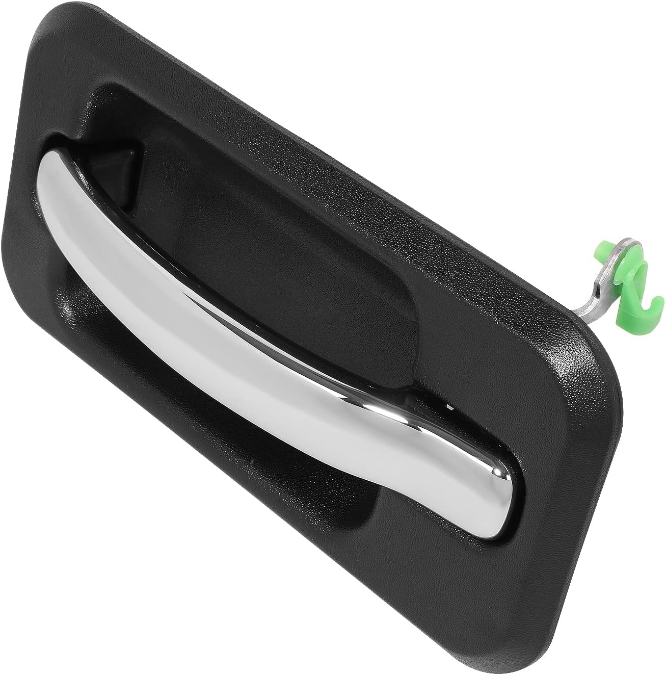 DNA MOTORING OEM-DHO-00555 Rear Left Side Door Pull Handle Compatible with 03-09 Hummer H2, Smooth Black