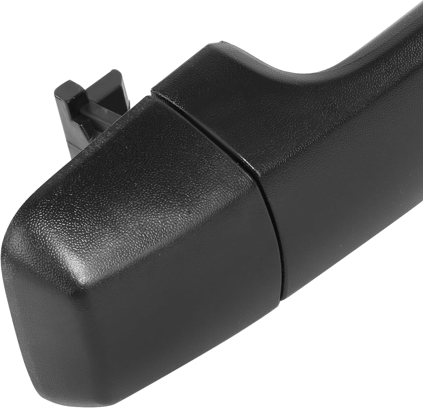 DNA MOTORING Front Passenger Outer Door Handle Compatible with 07-14 FJ Cruiser, w/o Keyhole, Black, OEM-DHO-01576