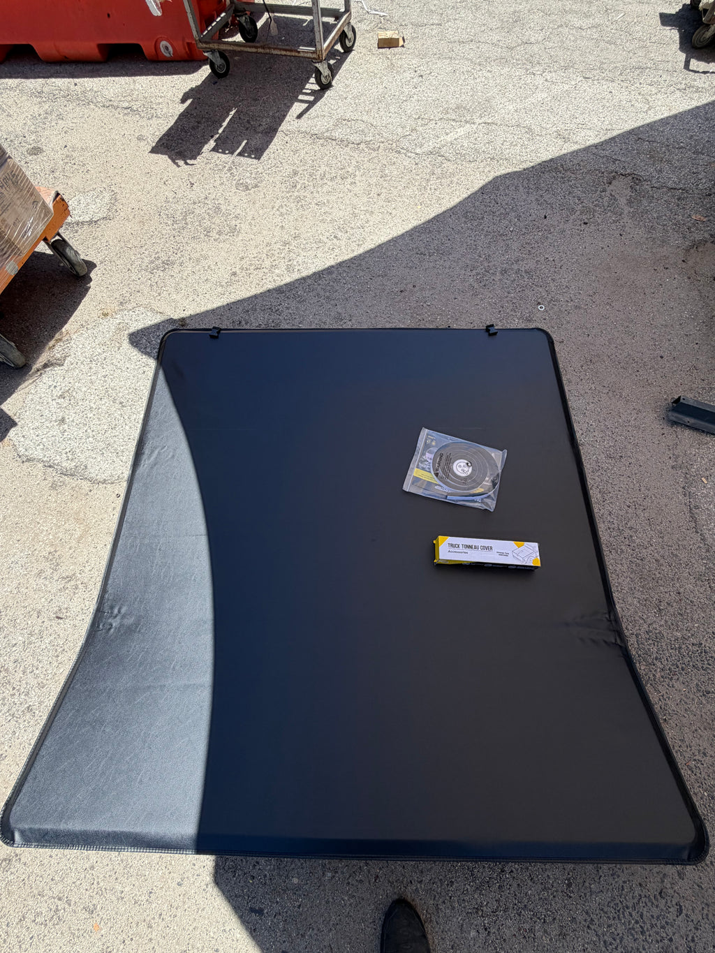 05-15 TOYOTA TACOMA 5FT PICKUP TRUCK REAR TRUNK BED SOFT TRI-FOLD ADJUSTABLE TONNEAU COVER