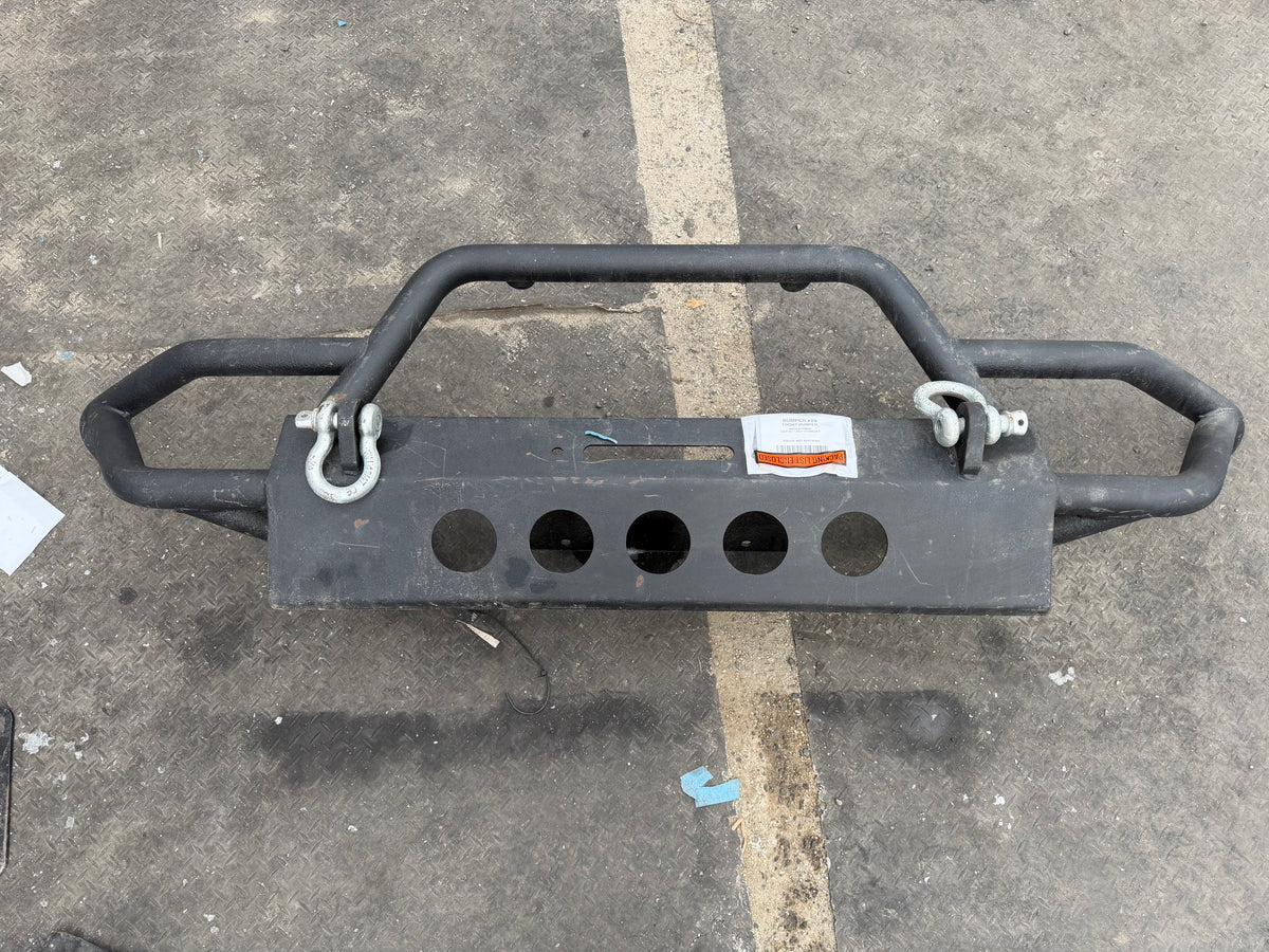 07-16 JEEP WRANGLER FRONT HEAVY DUTY BUMPER COMPLETE