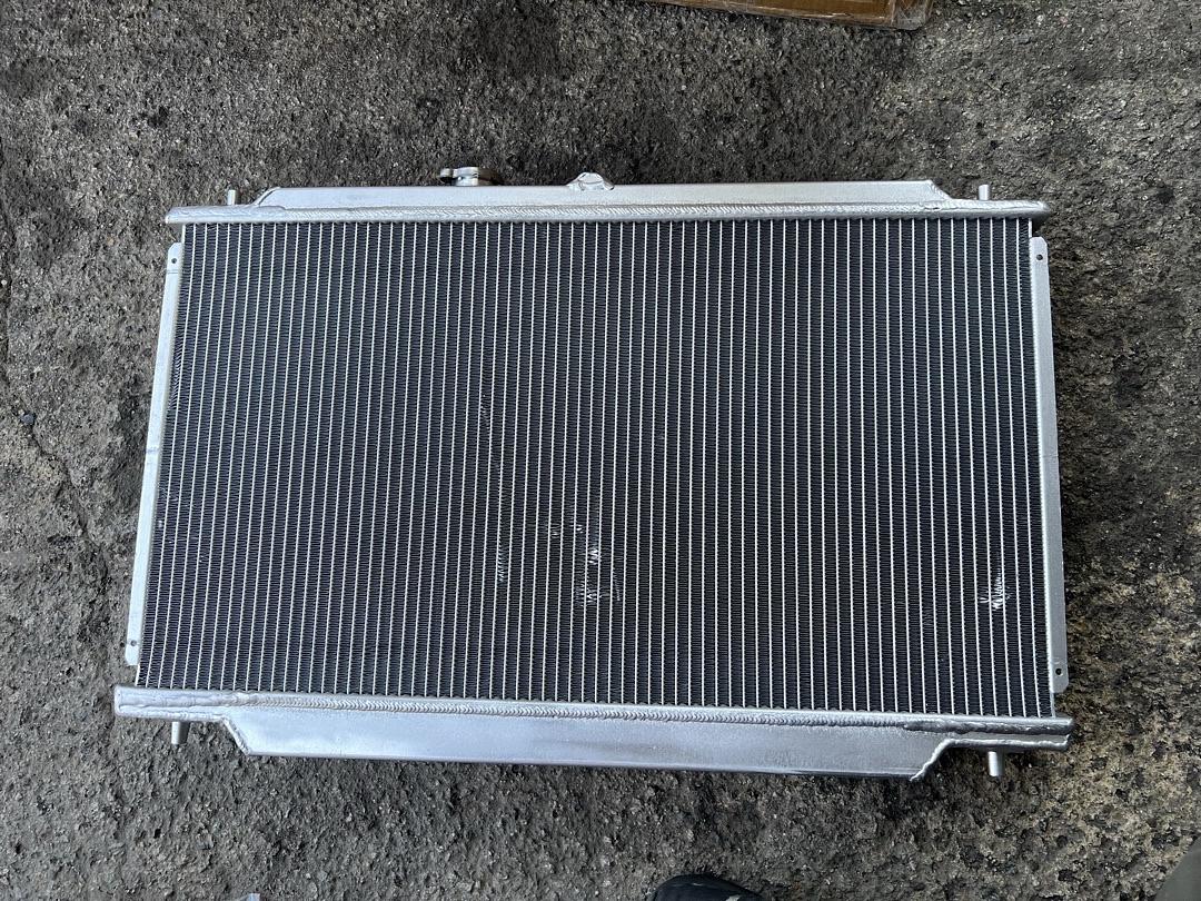 OPEN BOX 92-96 HONDA PRELUDE SI/ SE BB2 90-93 HONDA ACCORD CB1/ CB2/ CB3/ CB4 FITS MANUAL MODELS WITH 2.3L H23A1 4CYL ENGINES ONLY 2 ROW FULL ALUMINUM RADIATOR OB-RA-HP92-3