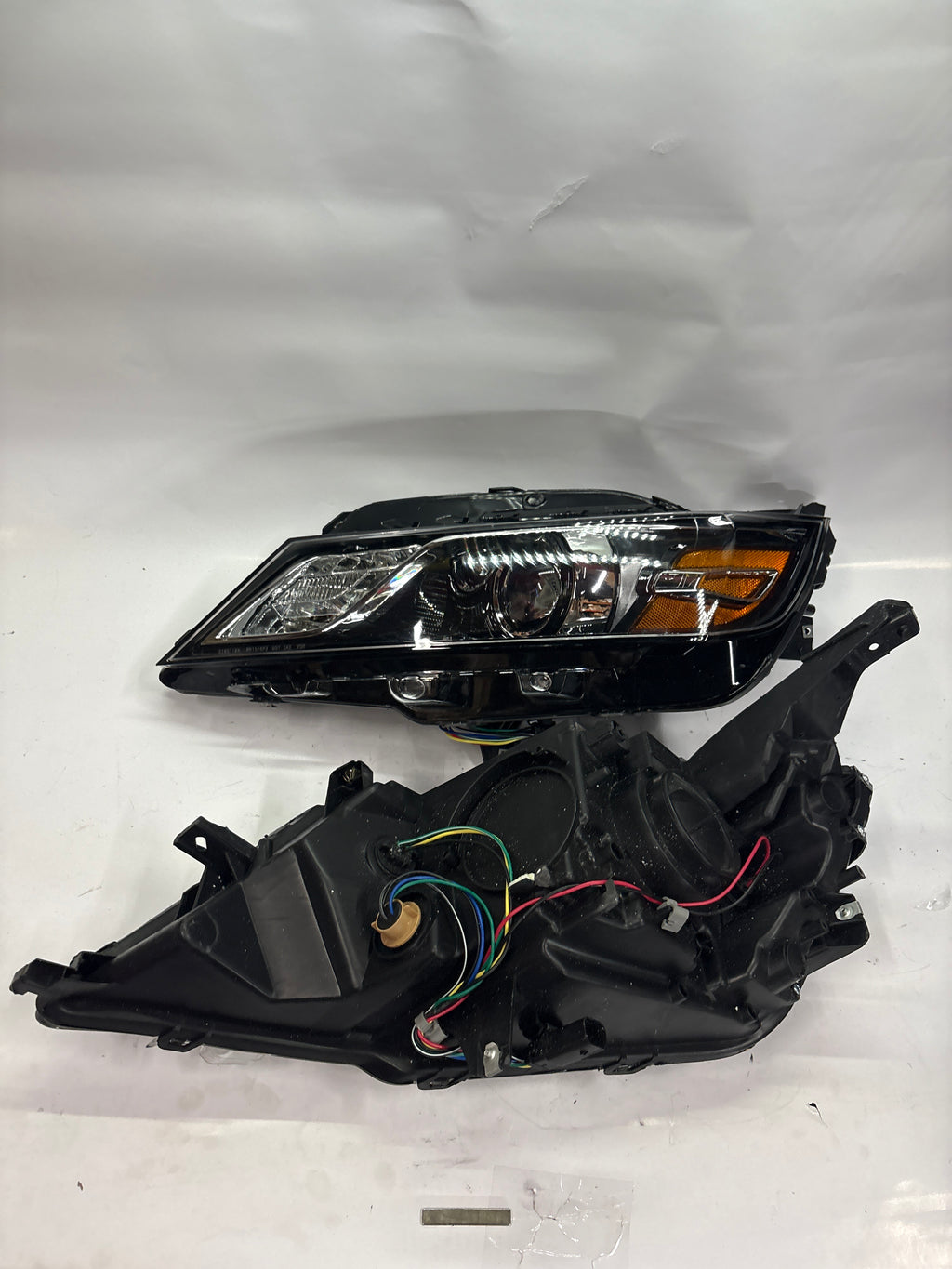14-20 CHEVY IMPALA HEADLIGHTS BLACK AMBER PROJECTOR