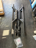 87-06 JEEP WRANGLER BLACK OFFROAD RUNNING BOARDS SINGLE CAB IAMOUR STEPPER