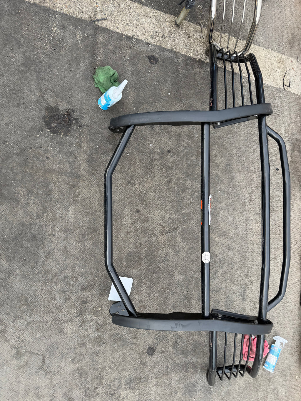 #13 03-06 FORD EXPEDITION BLACK FRONT BUMPER BRUSH GRILLE GUARD