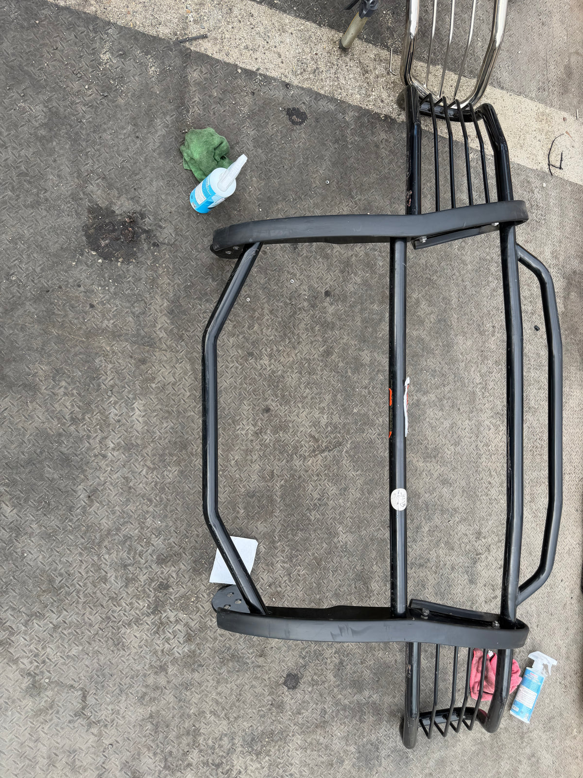 #13 03-06 FORD EXPEDITION BLACK FRONT BUMPER BRUSH GRILLE GUARD