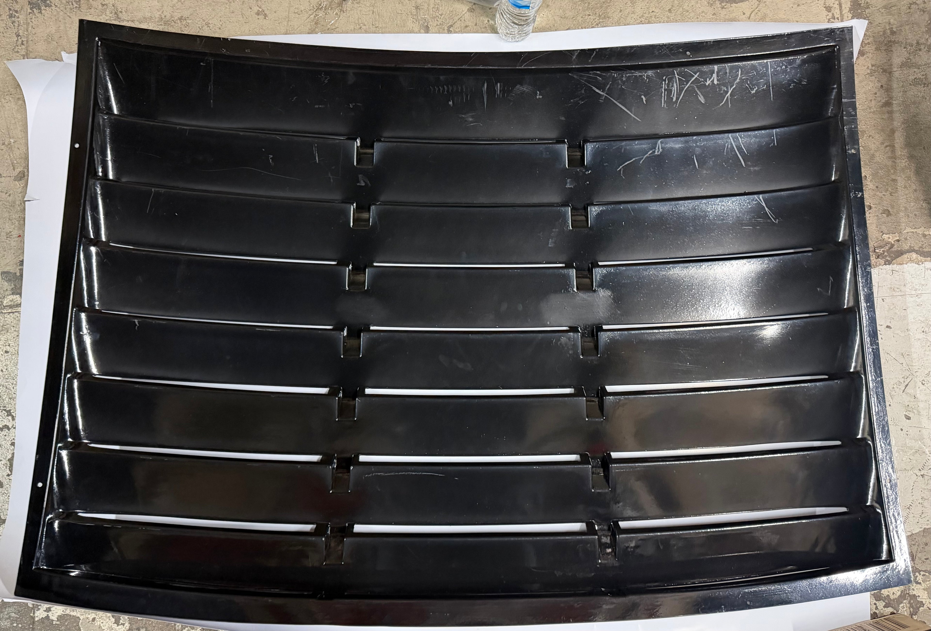 05-14 FORD MUSTANG COUPE) QUARTER SIDE WINDOW LOUVERBLACK