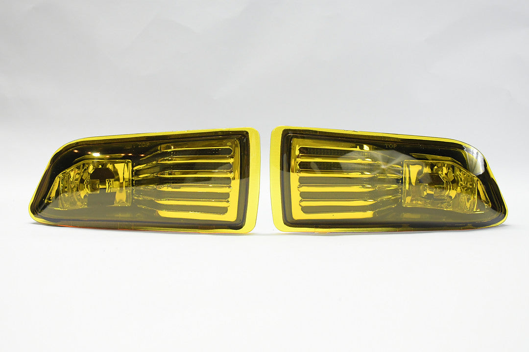 FRONT BUMPER AMBER FOG LIGHTS ENHANCED VISIBILITY FOR 05-10 SCION TC, LUZ ANTINIEBLA PARACHOQUES DELANTERO FL-ZTL-153-AM