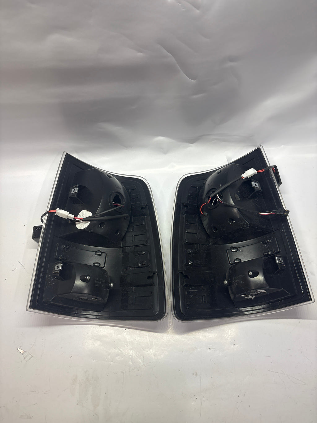 TL-DRAM09-LED-3D-BL-CL-ASIS 09-17 Dodge Ram Black Clear 3D LED AS IS USED Taillights