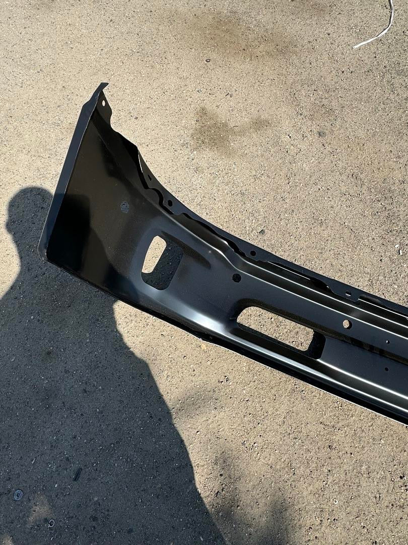 14-18 RAM 1500 19-23 RAM 1500 CLASSIC WITH PARKING SENSOR HOLES & FOG LIGHT CUTOUTS BLACK BUMPER