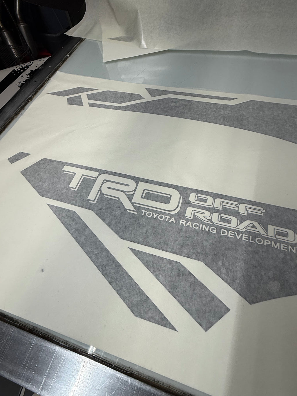 Bedside Decal for Toyota Tacoma TRD Off-Road black left + Right