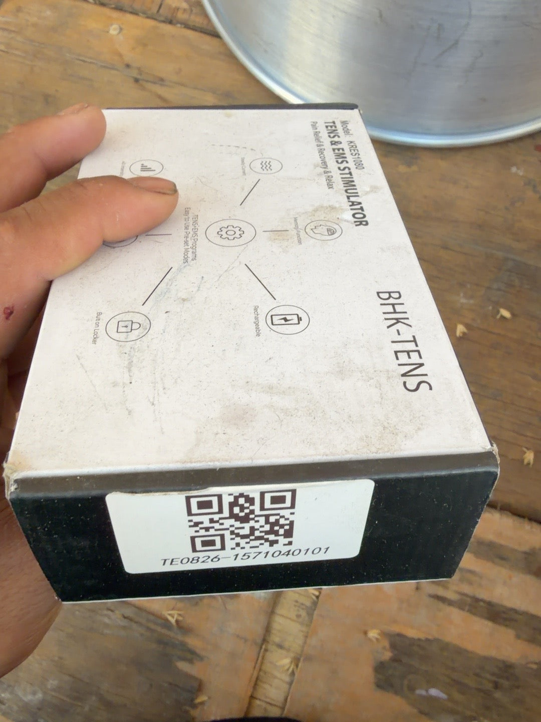 BHK-TENS ARES1000 TENS & EMS Stimulator - Identification Pending box photo
