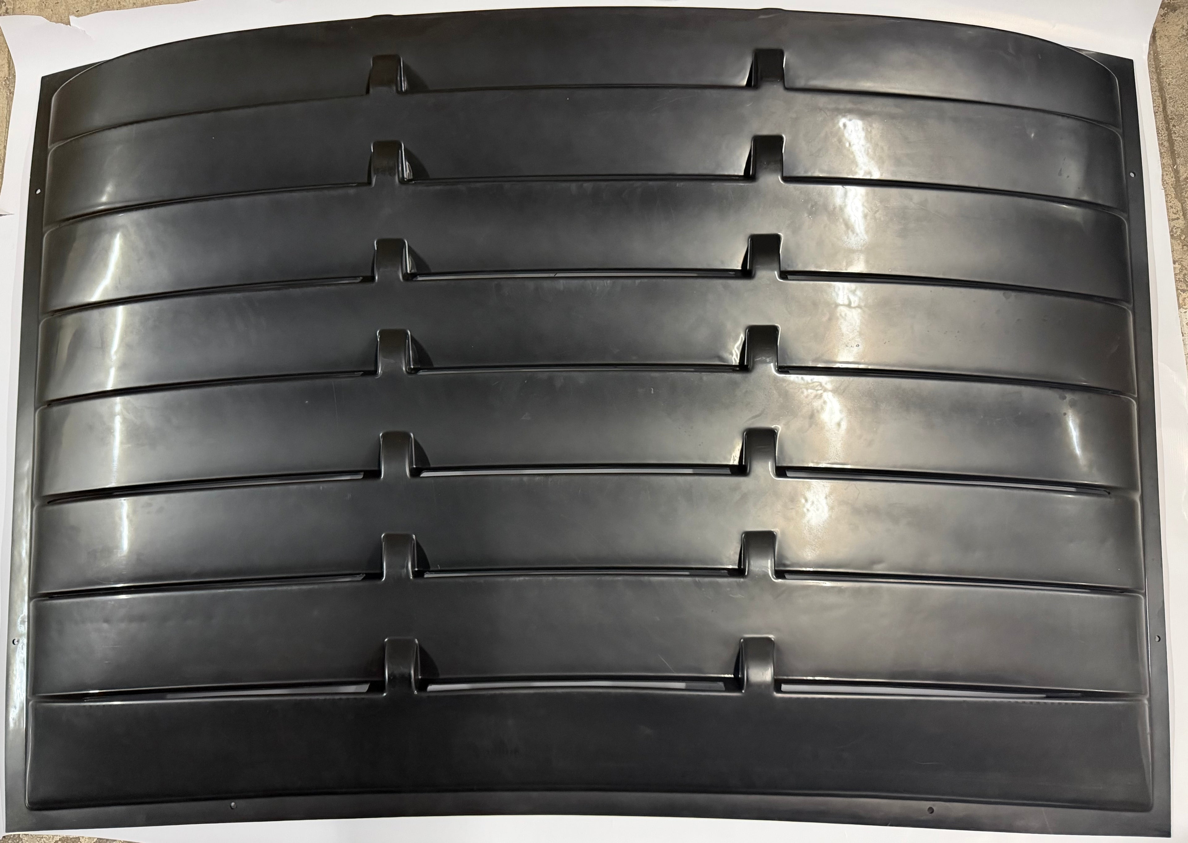 05-14 FORD MUSTANG COUPE) QUARTER SIDE WINDOW LOUVERBLACK