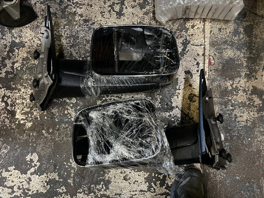 Chrome towing mirrors for 02-08 dodge ram 1500 and 03-09 ram 2500 3500