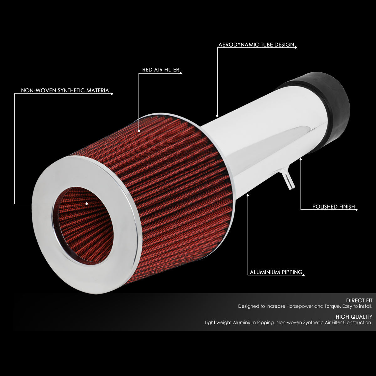 ITK-0058-RD red-filter intake kit - catalog view 2