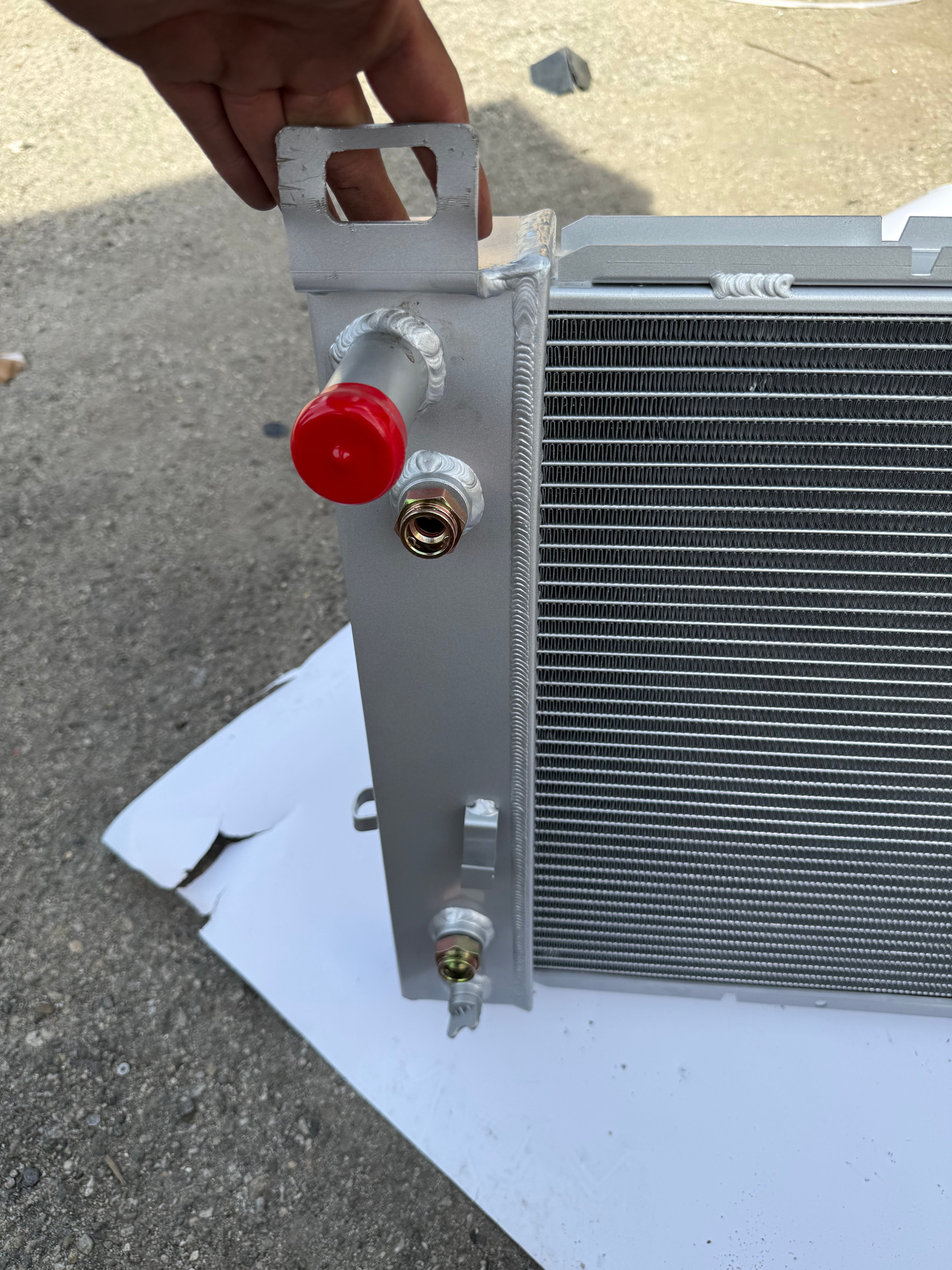 99-13 CHEVROLET SILVERADO / GMC SIERRA 34" CORE FULL ALUMINUM RADIATOR 3-ROW