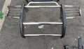 AS IS CHROME GRILL GUARD NO INFO NO BRACKETS NO HARDWARE
