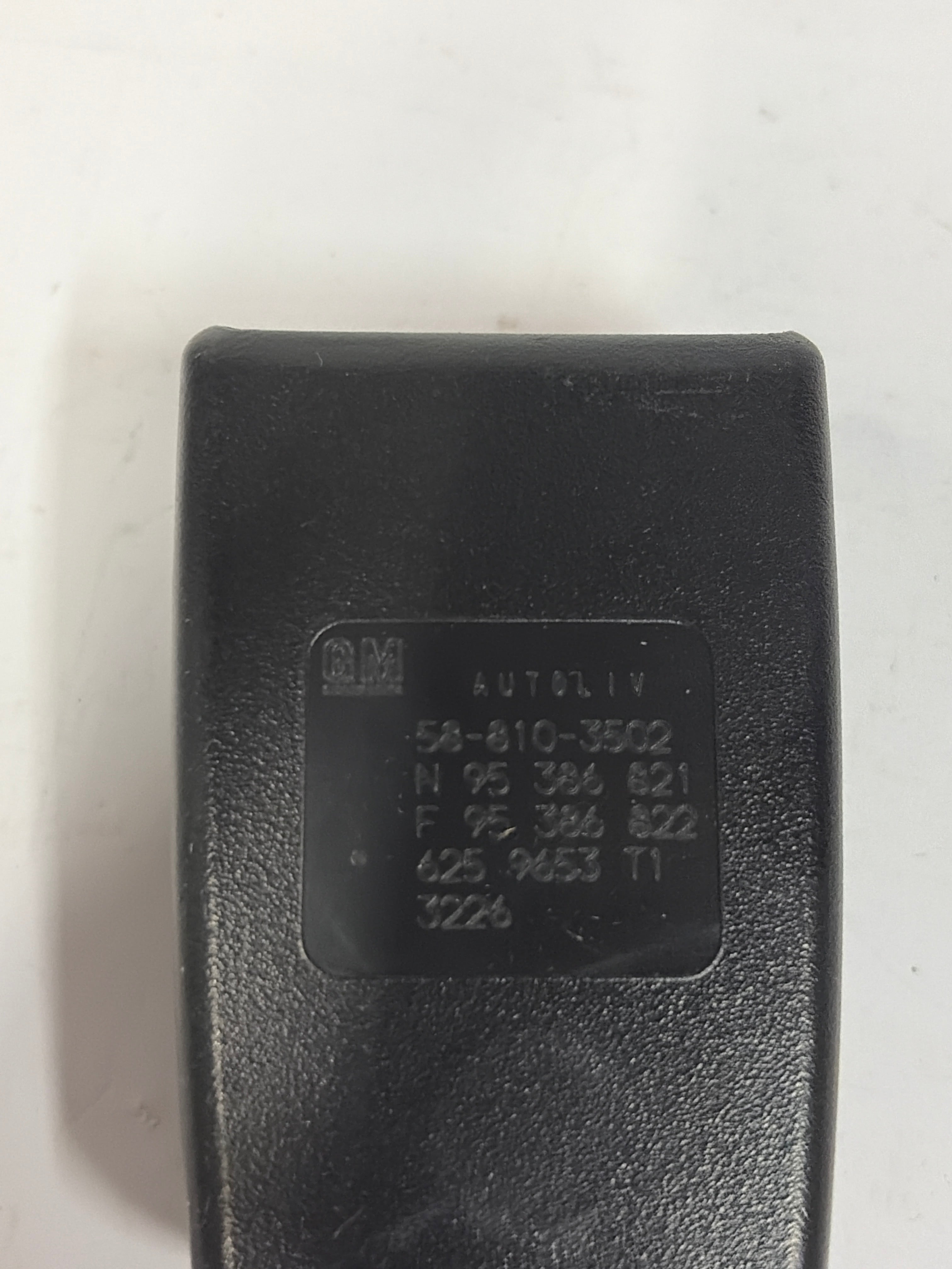 19300533 2013-2020 Chevy Sonic Front Passenger Seat Belt BUCKLE ONLY Gray 4Dr OEM ACC