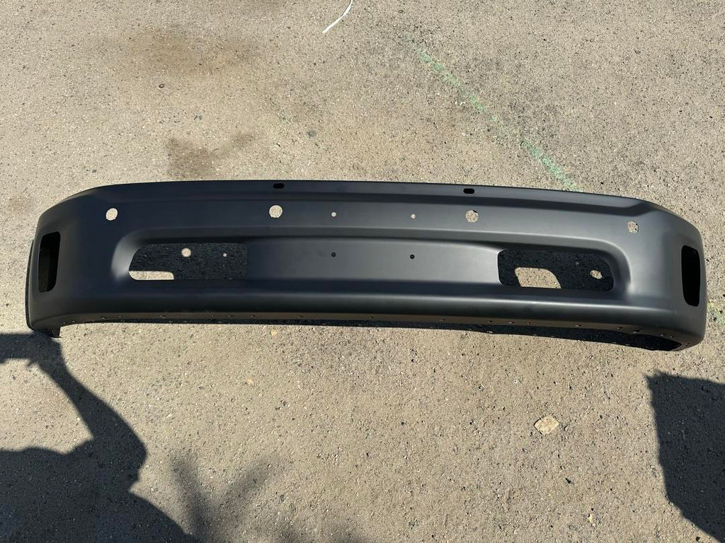 14-18 RAM 1500 19-23 RAM 1500 CLASSIC WITH PARKING SENSOR HOLES & FOG LIGHT CUTOUTS BLACK BUMPER