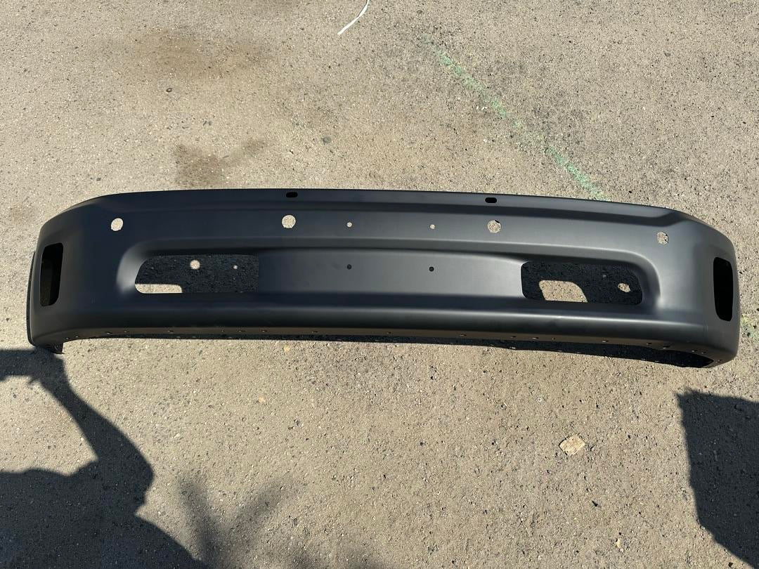 14-18 RAM 1500 19-23 RAM 1500 CLASSIC WITH PARKING SENSOR HOLES & FOG LIGHT CUTOUTS BLACK BUMPER