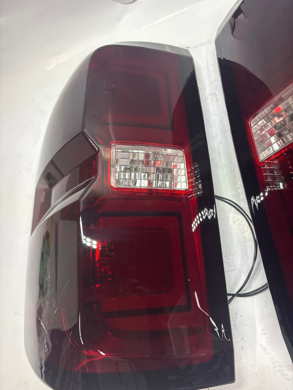 14-18 CHEVY SILVERADO 3D LED RED SMOKED TAIL LIGHTS