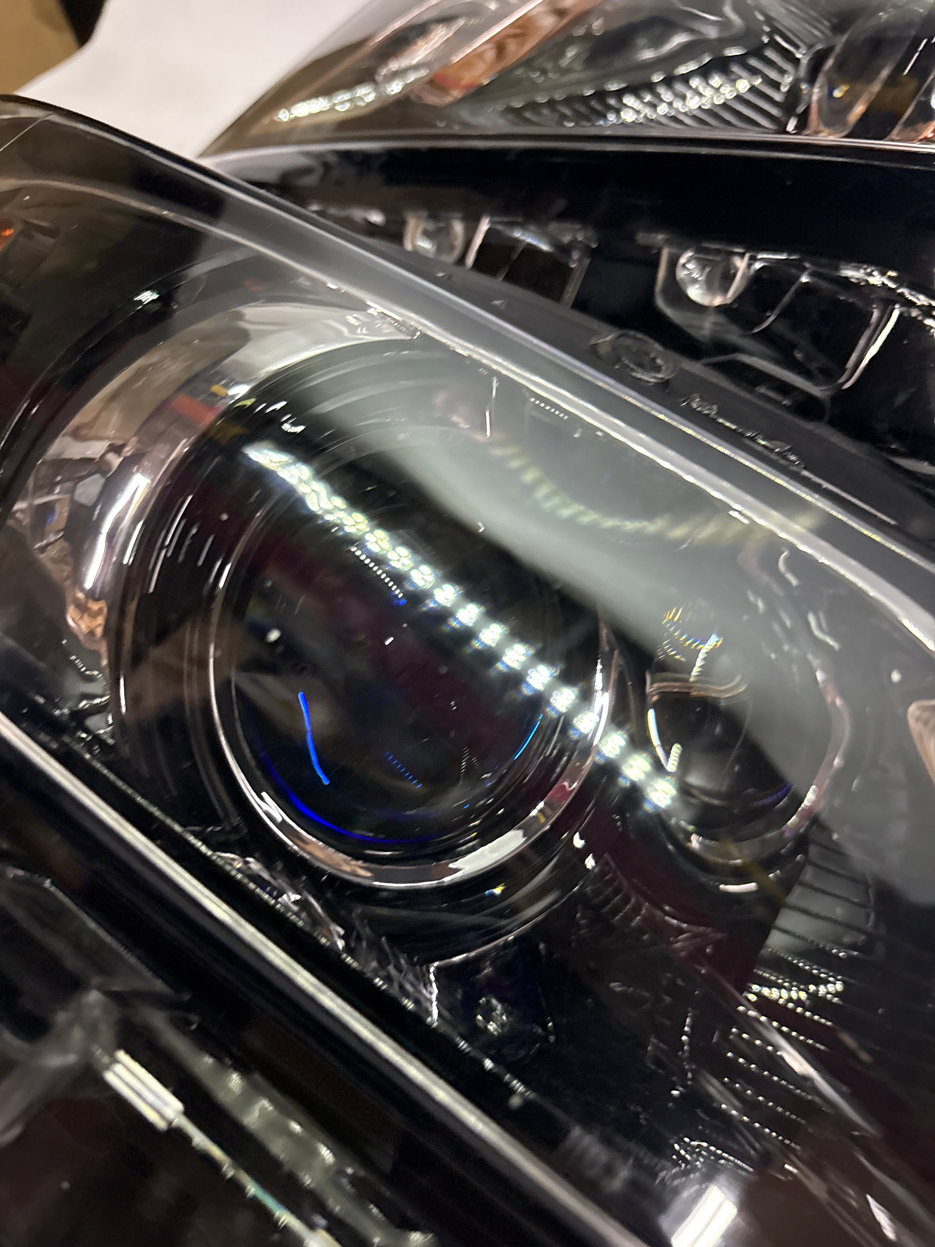 14-20 CHEVY IMPALA HEADLIGHTS BLACK AMBER PROJECTOR