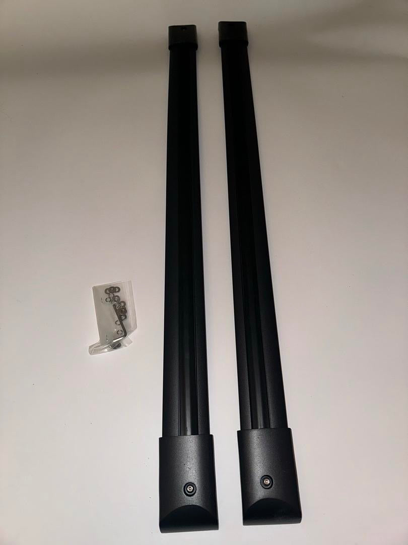 03-08 HONDA PILOT BLACK ROOF TOP CROSS BARS