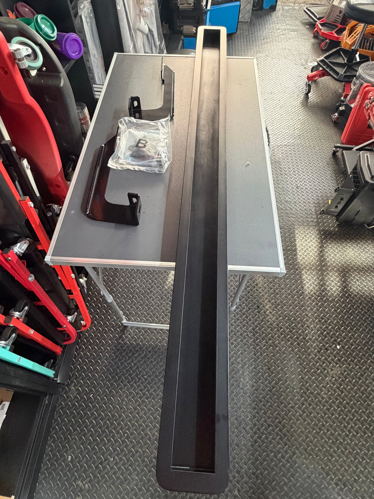 14-26 Ram ProMaster 1500 5" iStep Black Rear Running Board